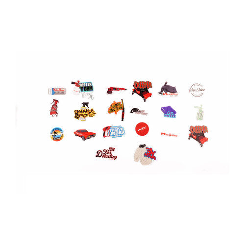MaxShine Sticker Pack – 20pcs/pack (MCS01)