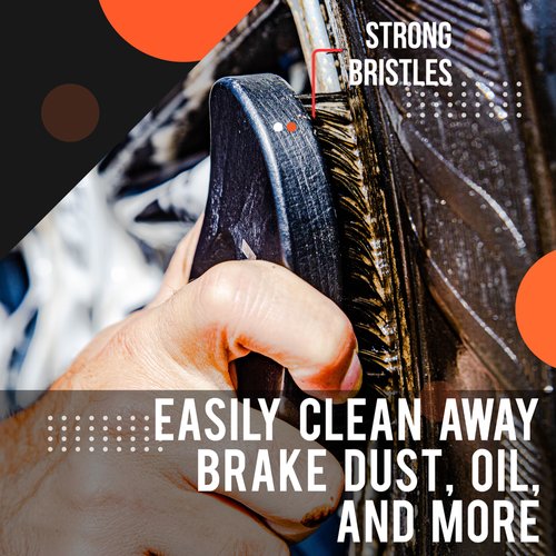 MaxShine Ergonomic Tire Cleaning Brush (7012004)