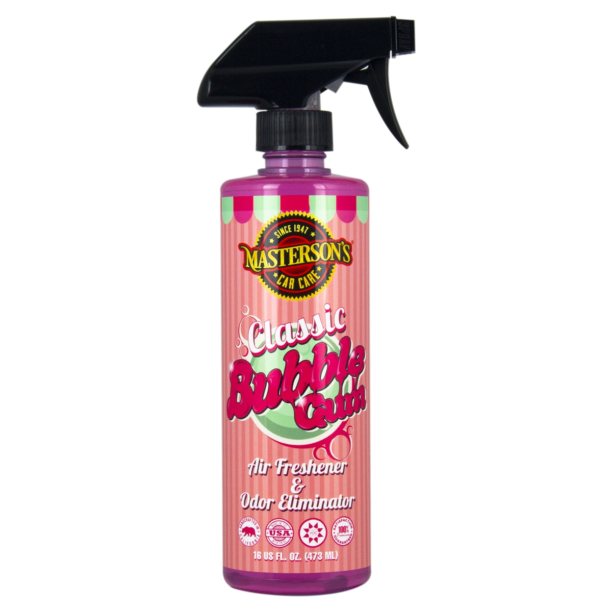 Masterson's CLASSIC BUBBLE GUM AIR FRESHENER & ODOR ELIMINATOR (16 oz) - MCC_125_16