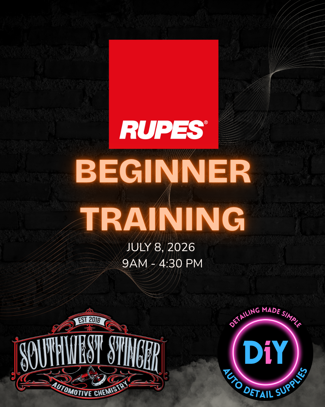 RUPES BEGINNER TRAINING JULY 8 2026