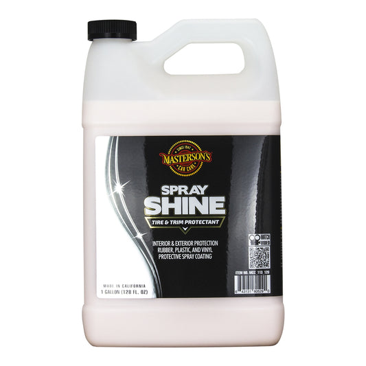 Masterson's SPRAY SHINE TIRE & TRIM PROTECTANT (1 GAL) - MCC_113_128