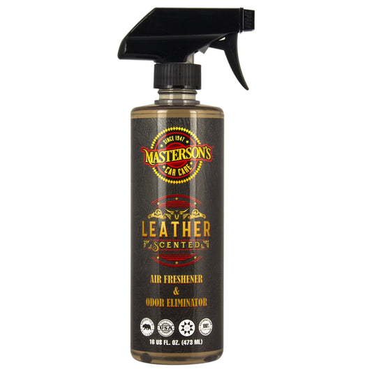 Masterson's LEATHER SCENTED AIR FRESHENER & ODOR ELIMINATOR (16 oz) - MCC_126_16