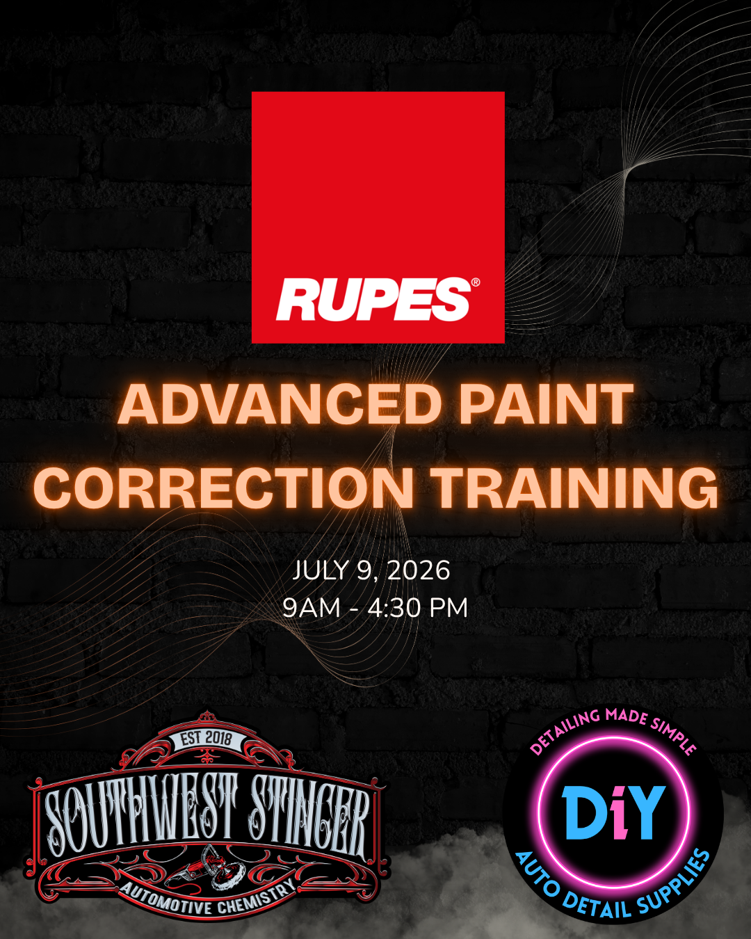 RUPES ADVANCED TRAINING JULY 9 2026