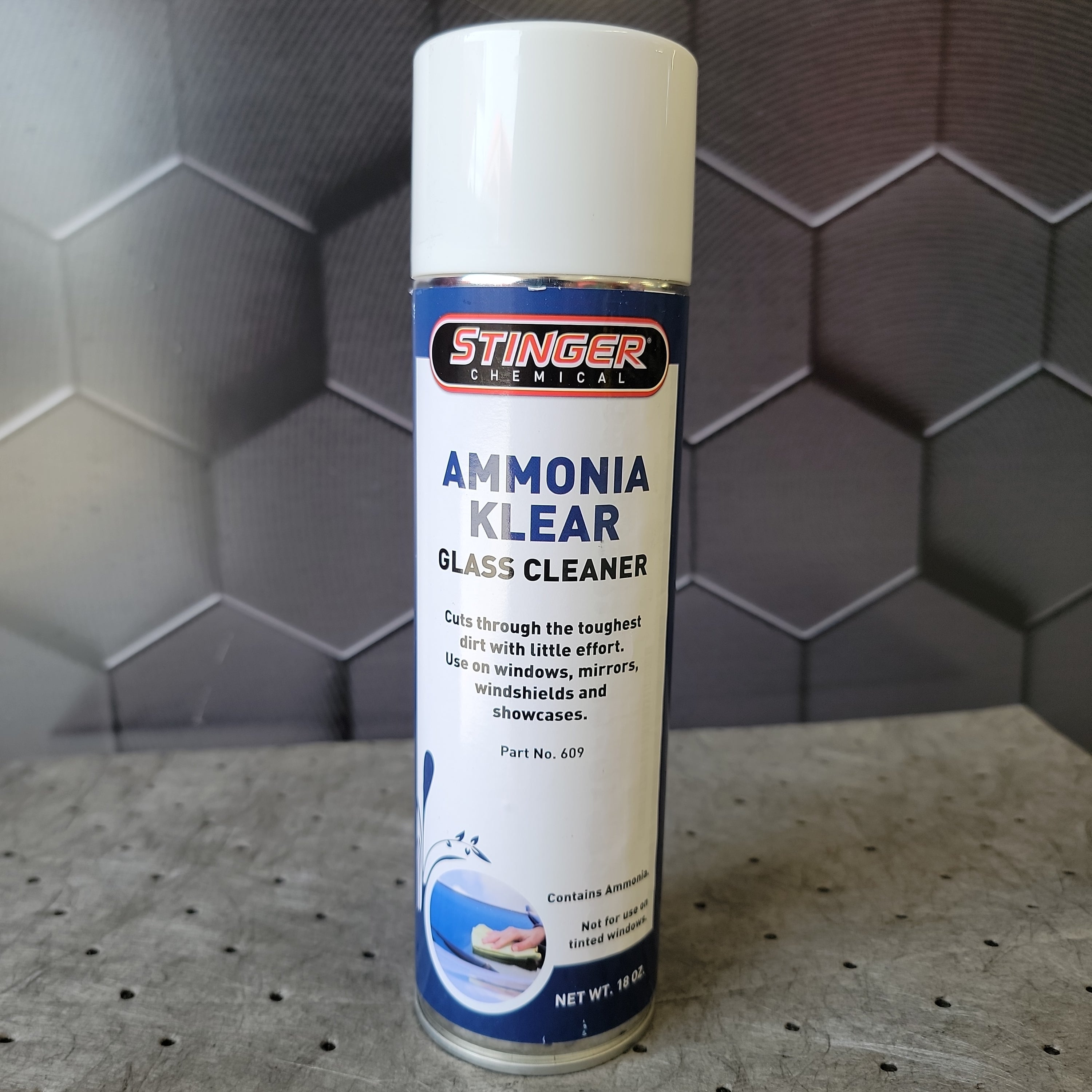Oil Based Window Cleaner 609 AMMONIA KLEAR GLASS CLEANER – Southwest Detail Supplies