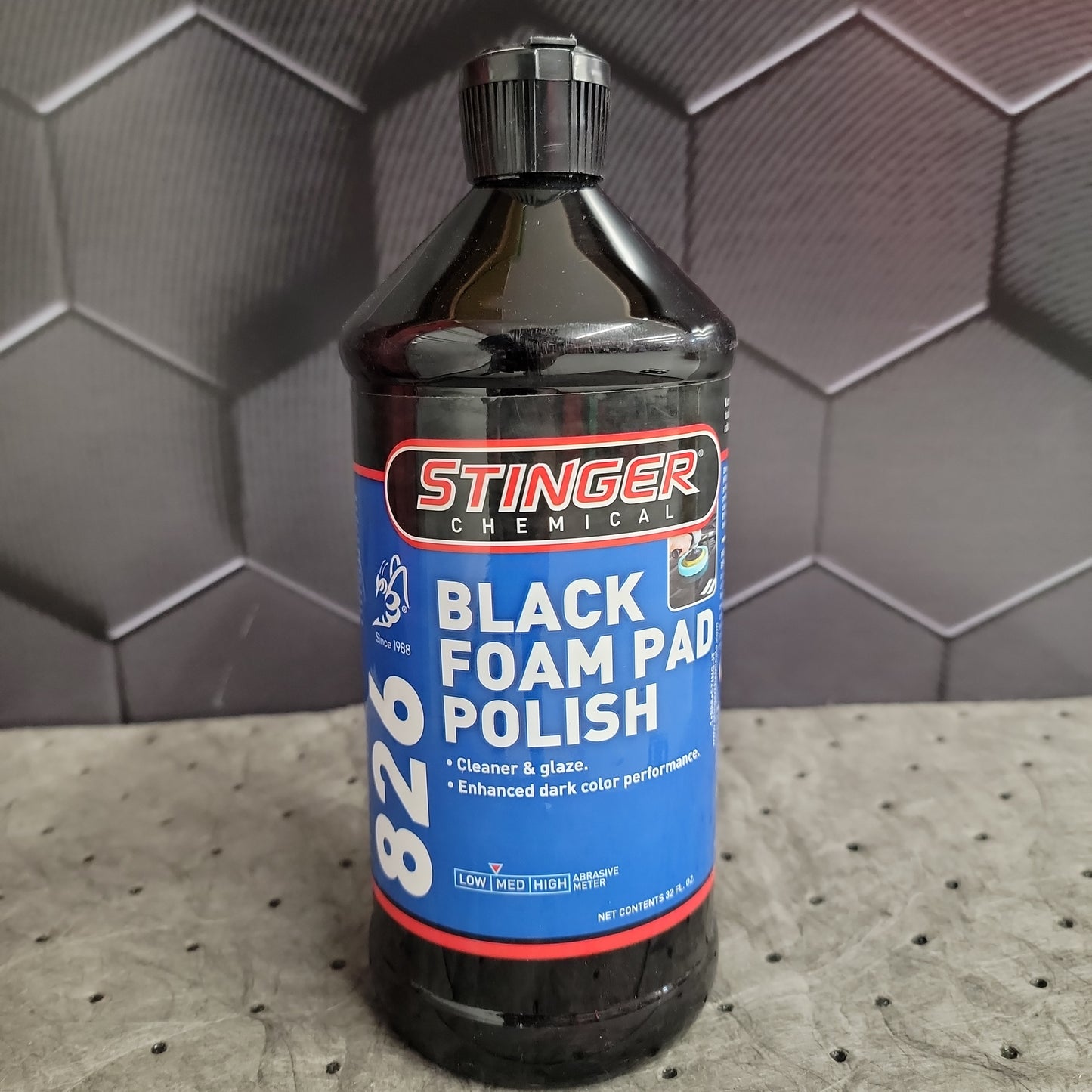 826 BLACK FOAM PAD POLISH