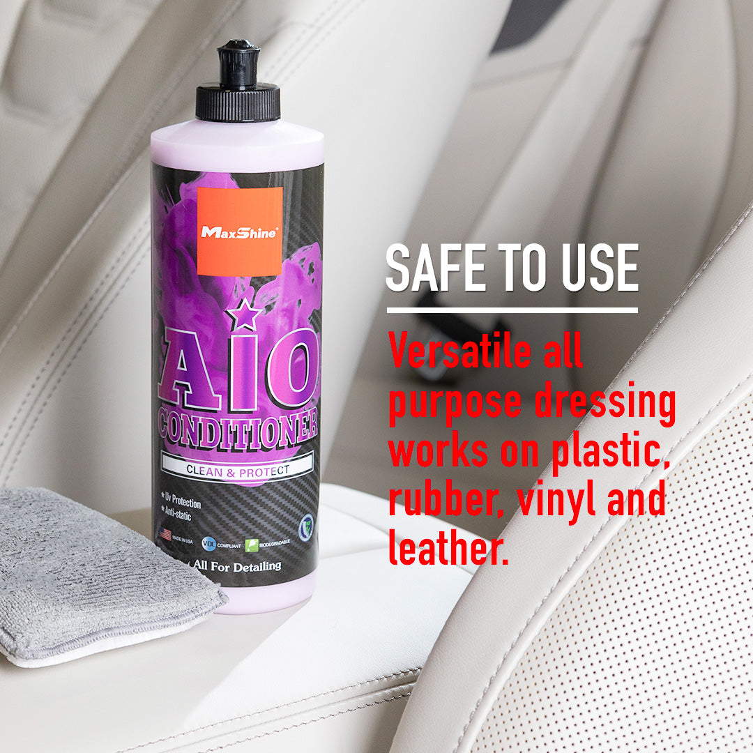 MaxShine All in One Car Leather Conditioner & Cleaner (AIOZ16)